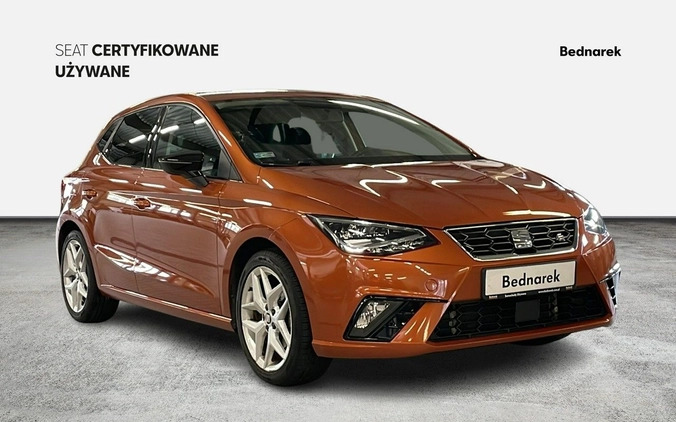 Seat Ibiza cena 67900 przebieg: 84600, rok produkcji 2018 z Olkusz małe 254